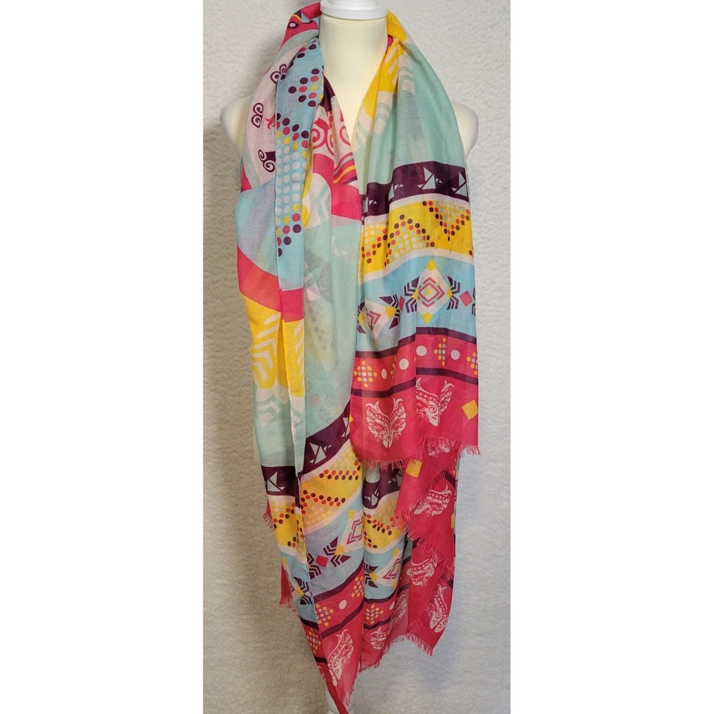 Warriors in Pink Breast Cancer Womens Scarf Polyester 72"x 46" Rectangle‎ 1226